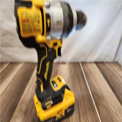 AS-IS DEWALT 20V XR Lithium-Ion Cordless Hammer Drill Kit with 8.0 Ah Battery, Charger and Kit Bag