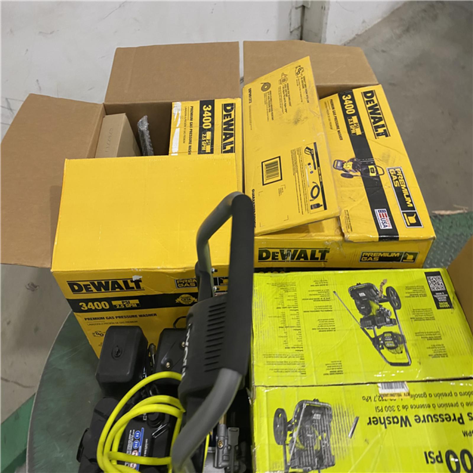 Dallas Location - As-Is GAS PRESSURE WASHER (Lot Of 4)