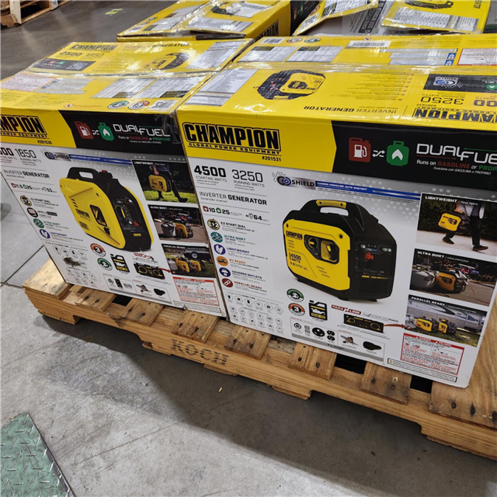 Dallas Location - As-Is Champion Power Equipment Portable Generator  (Lot Of 4)