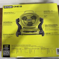 California NEW Ryobi One+ 18V 7.5 Bucket Top Misting Fan (Tool Only)