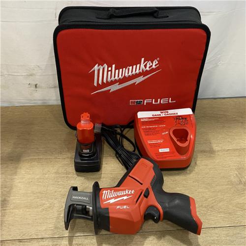 AS-IS Milwaukee FUEL 12V Lithium-Ion Brushless Cordless HACKZALL Reciprocating Saw Kit