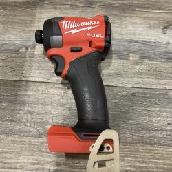 AS-IS Milwaukee FUEL 18V Lithium-Ion Brushless Cordless 1/4 in. Hex Impact Driver Kit