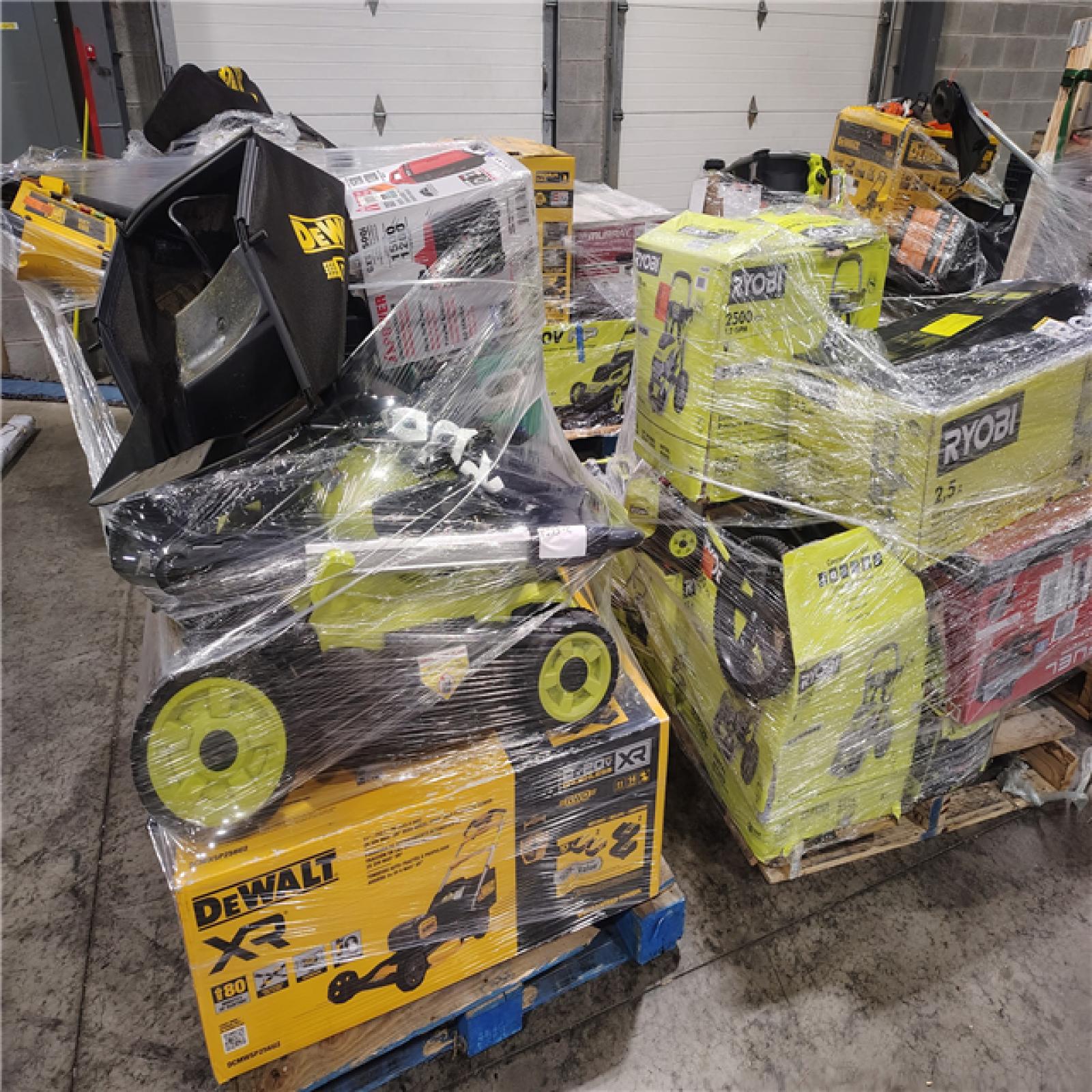 Pittston Location As-Is Outdoor Power Tools Partial truckload (8 pallets) 8579-C
