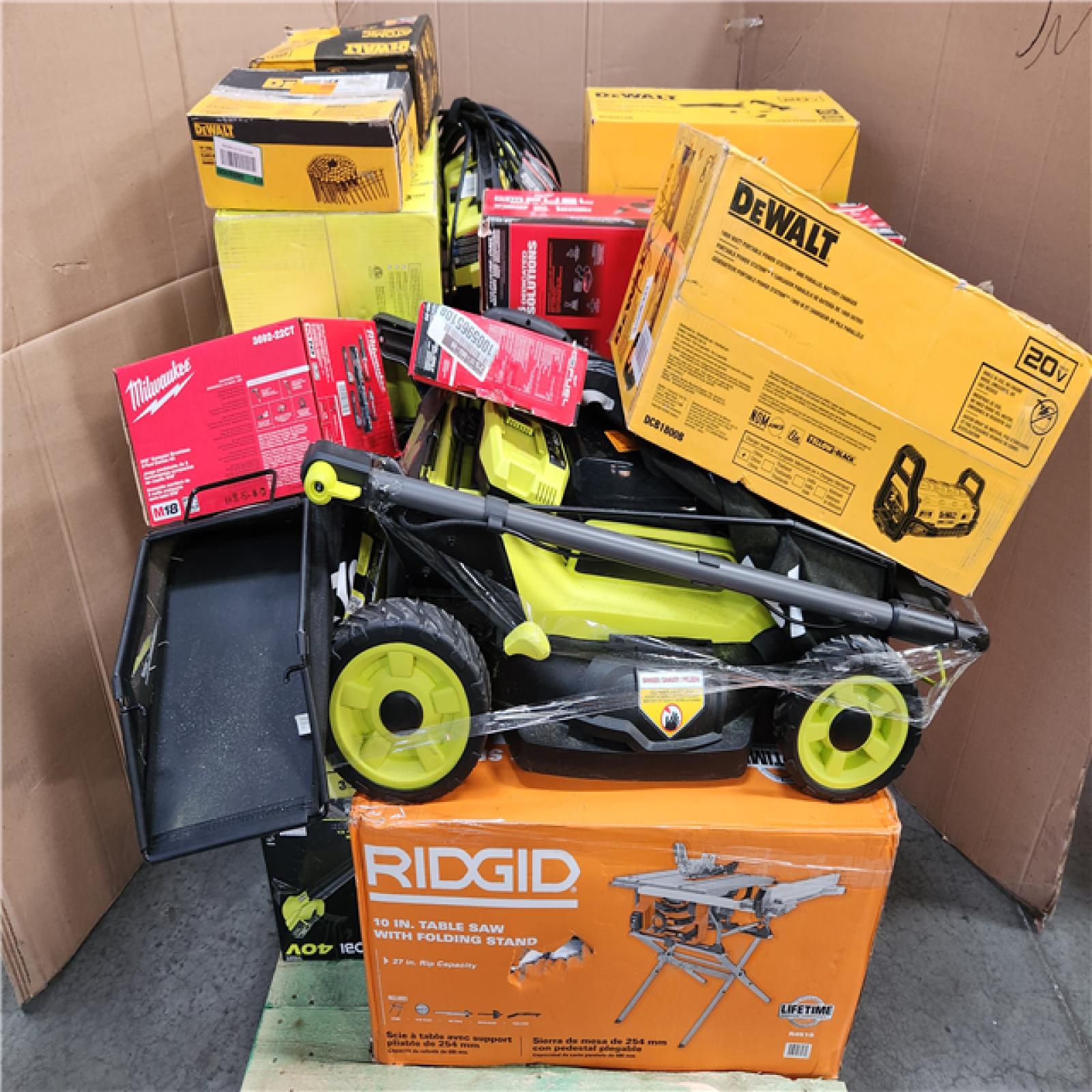 CALIFORNIA AS-IS TOOL PALLET