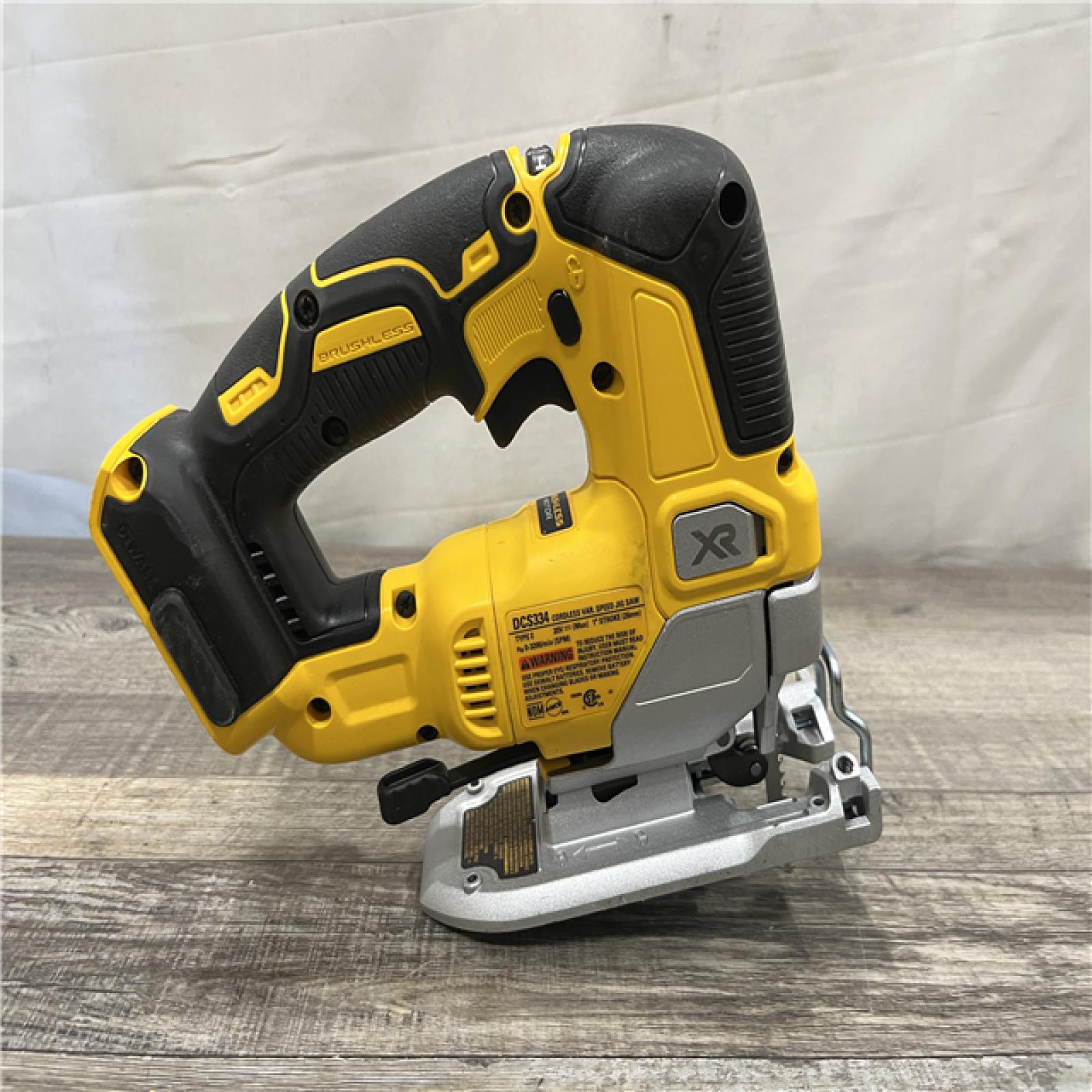 AS-IS DEWALT 20V MAX XR Cordless Brushless Jigsaw (Tool Only)