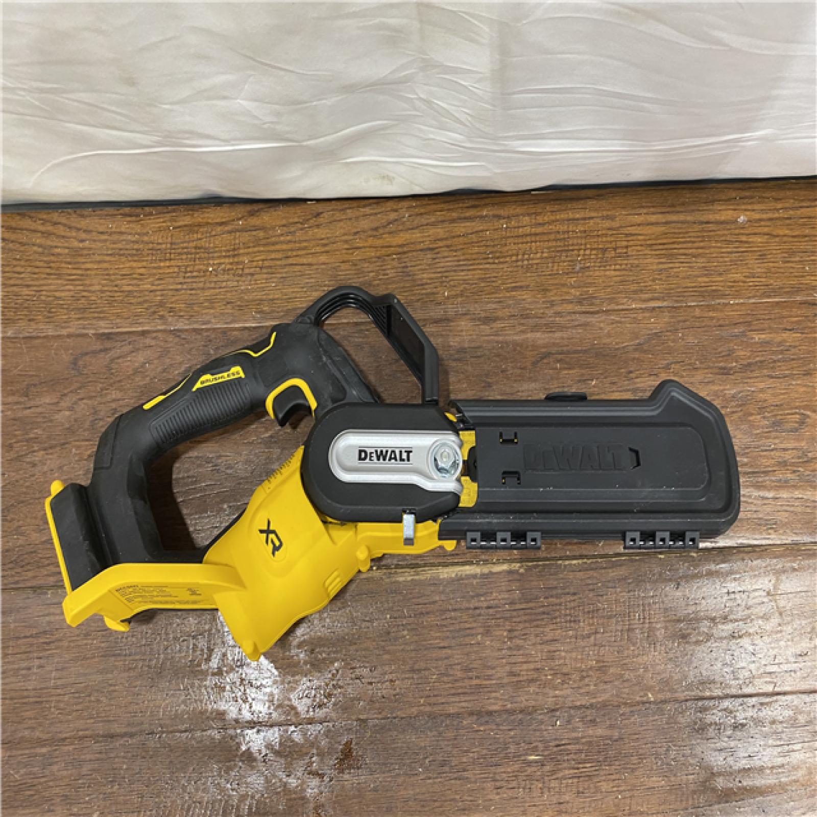 AS-IS 20V MAX 8 in. Brushless Cordless Battery Powered Pruning Chainsaw (Tool Only)