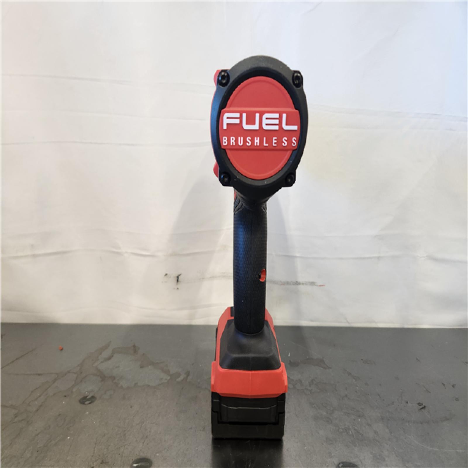 AS-IS- Milwaukee FUEL 18V Lithium-Ion Brushless Cordless 1/2 in. Impact Wrench w/Friction Ring Kit