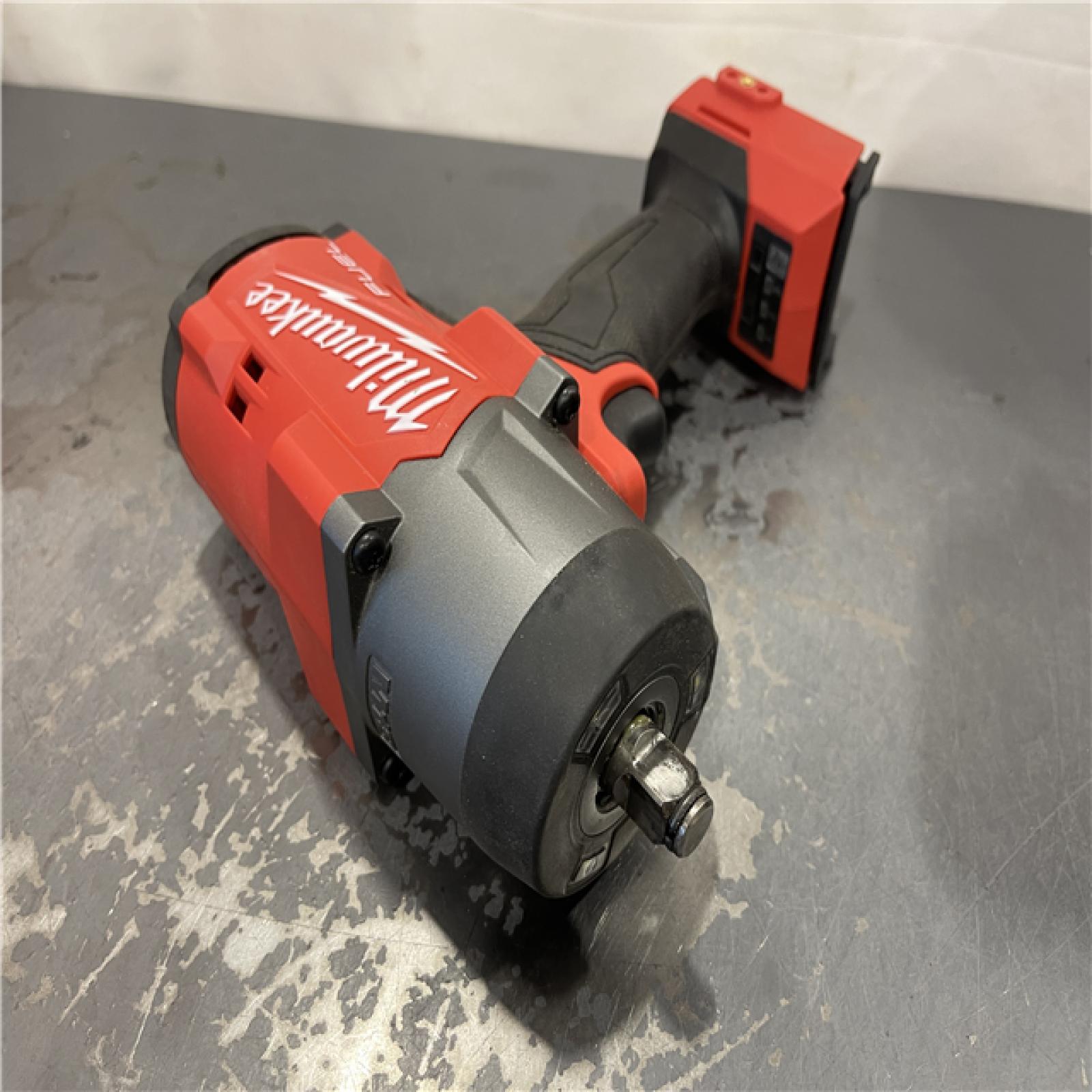AS-IS - Milwaukee M18 FUEL 18V Lithium-Ion Brushless Cordless 1/2 in. Impact Wrench with Friction Ring