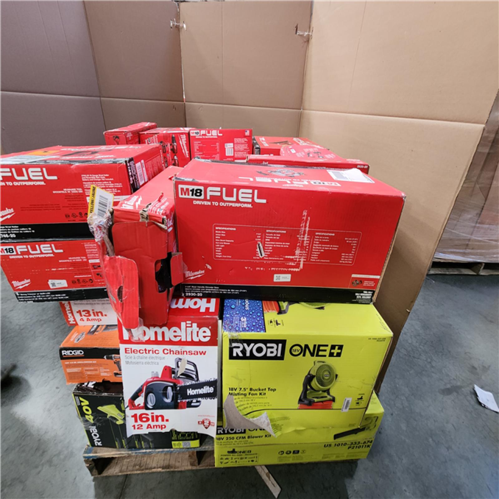 CALIFORNIA AS-IS TOOL PALLET