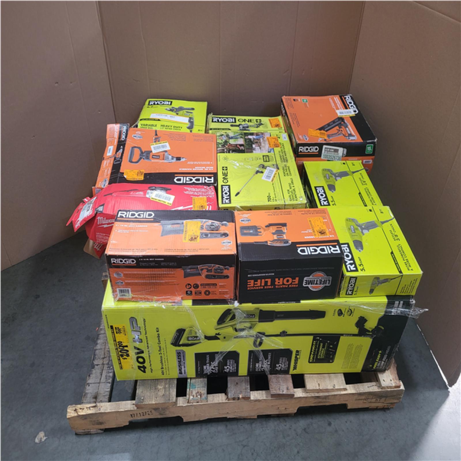 CALIFORNIA AS-IS TOOL PALLET