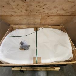 Phoenix NEW Xspracer Moray 67 in. x 29.5 in. Solid Surface Stone Resin Flatbottom Freestanding Soaking Bathtub in Matte White