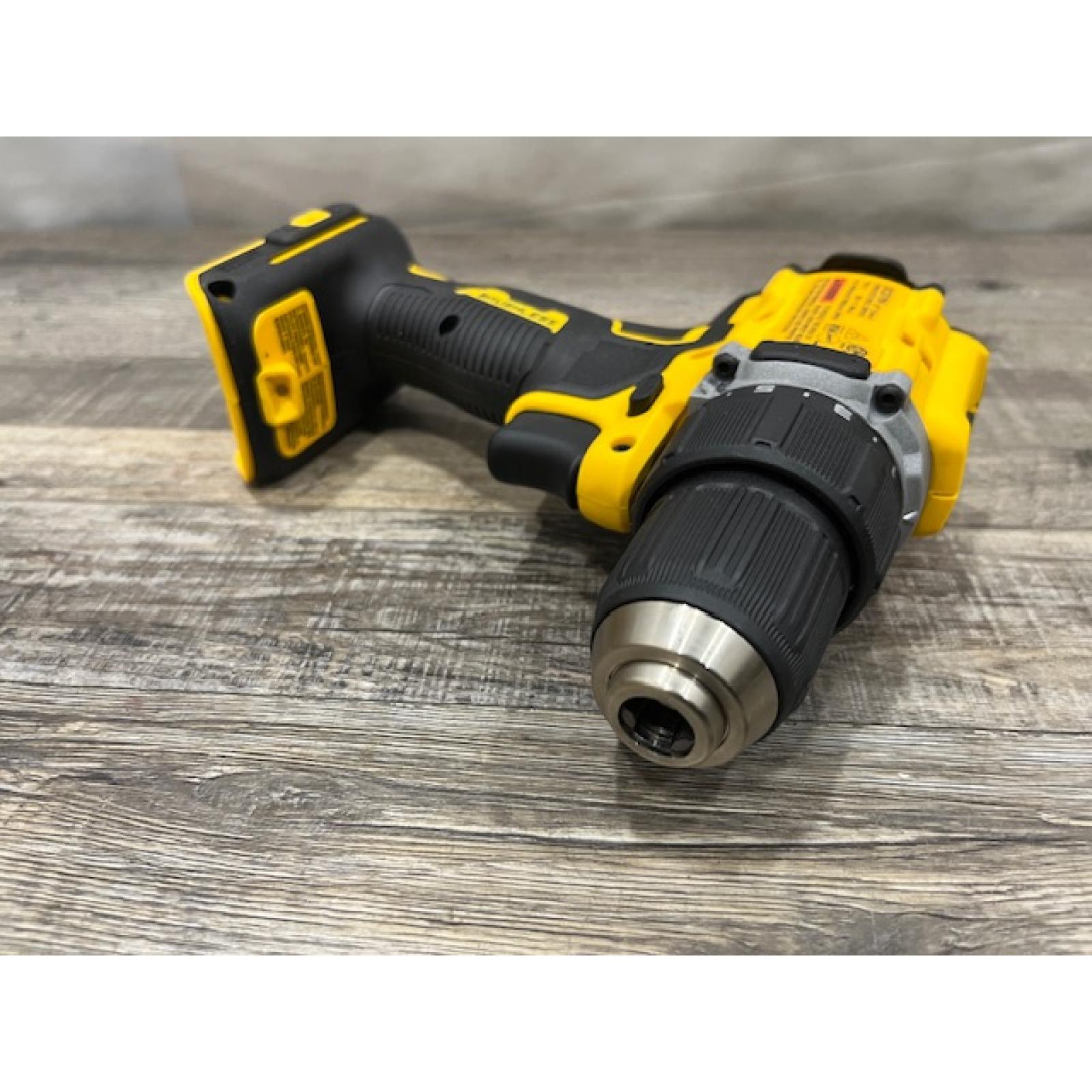 AS-IS DEWALT Atomic 20V Lithium-Ion Cordless Compact 1/2 in. Drill/Driver Kit