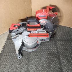 HOUSTON LOCATION - AS-IS (APPEARS LIKE NEW) M18 FUEL 18V 10 in. Lithium-Ion Brushless Cordless Dual Bevel Sliding Compound Miter Saw Kit with One 8.0 Ah Battery