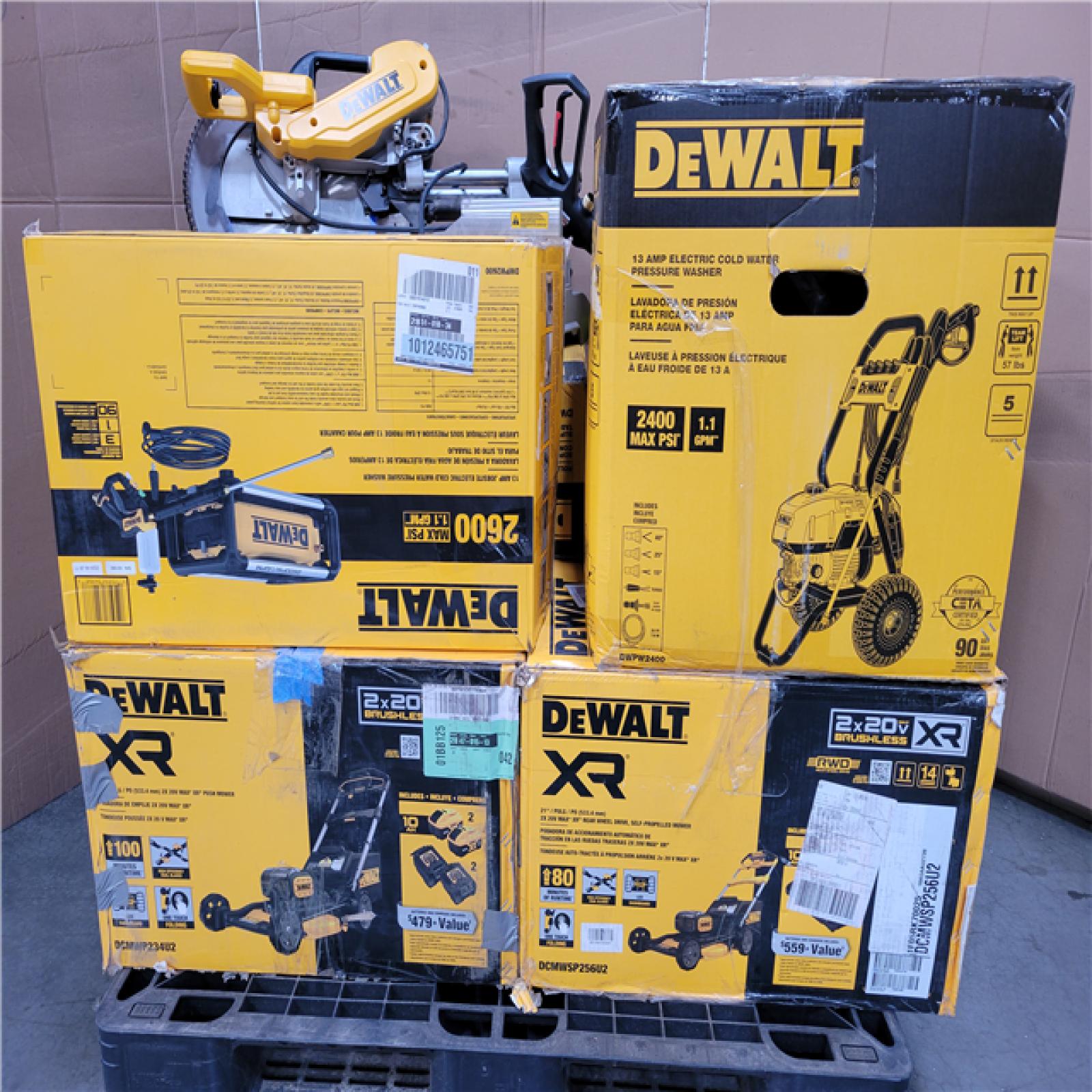 CALIFORNIA AS-IS TOOL PALLET