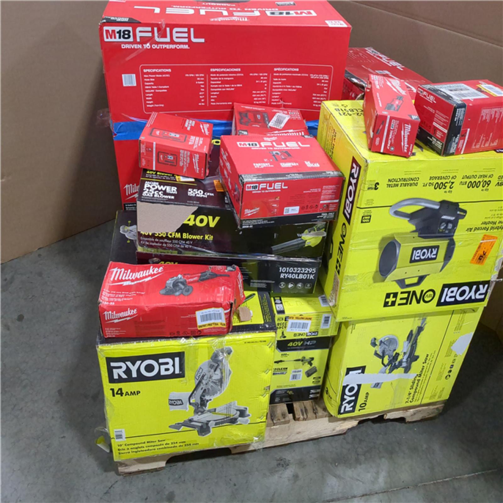 CALIFORNIA AS-IS TOOL PALLET