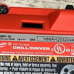 AS-IS Milwaukee 18V Lithium-Ion Brushless Cordless Compact Drill/Impact Combo Kit