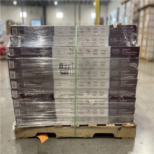 DALLAS LOCATION- Home Decorators Collection Virgil Island Oak 12 mm T x 8 in. W Waterproof Laminate Wood Flooring PALLET (28 CASES)