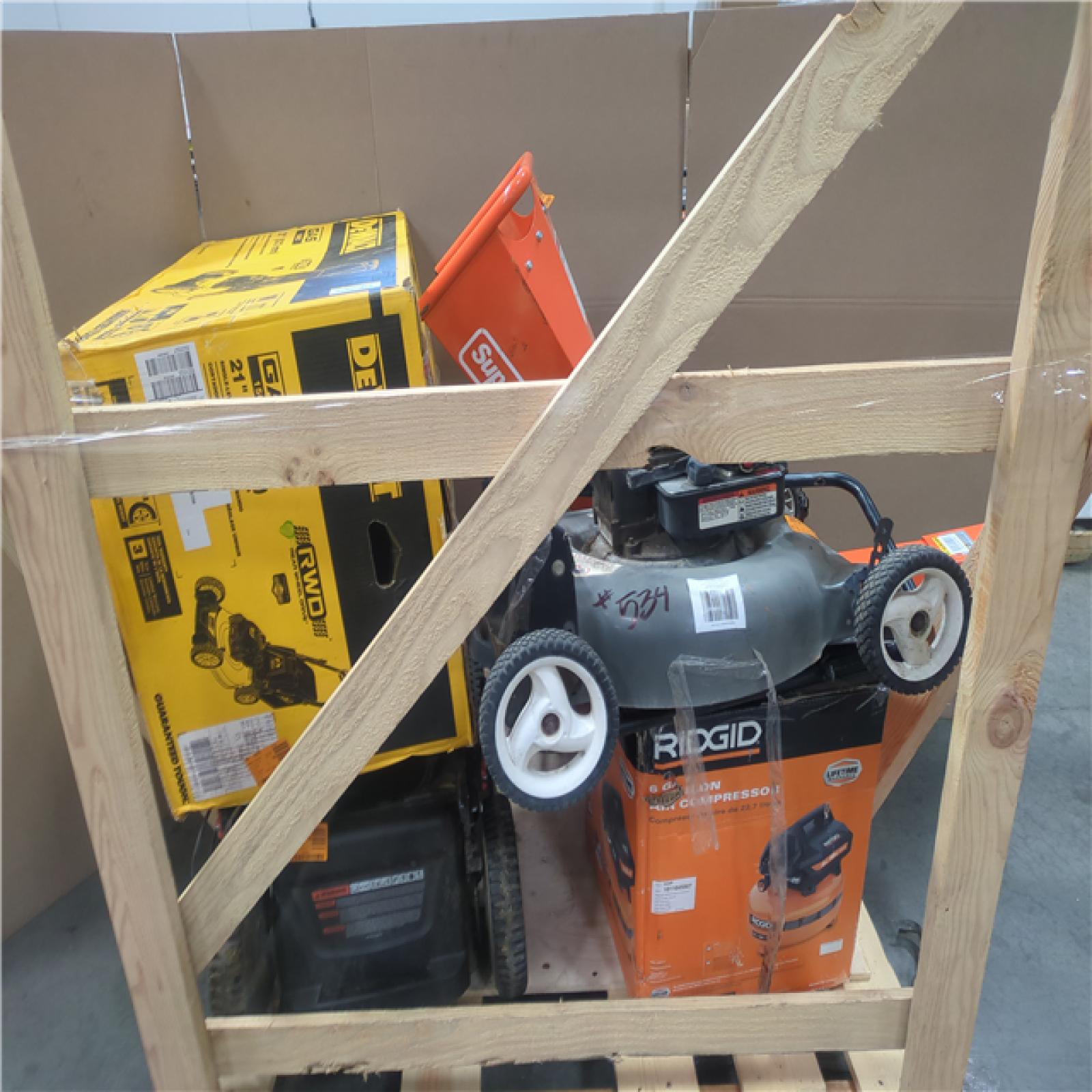 CALIFORNIA AS-IS OUTDOOR POWER EQUIPMENT