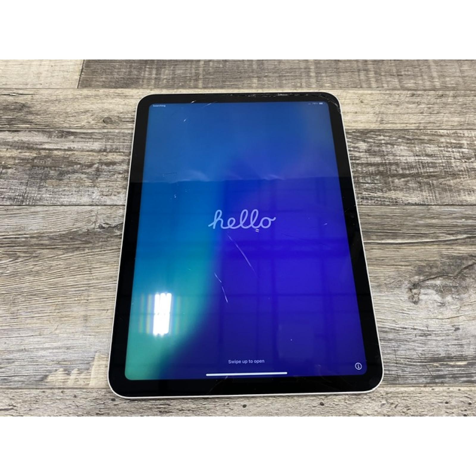 AS-IS  Apple iPad 10th Gen 10.9  Wi-Fi+Cell - 64GB - Silver - MQ6J3LL/a