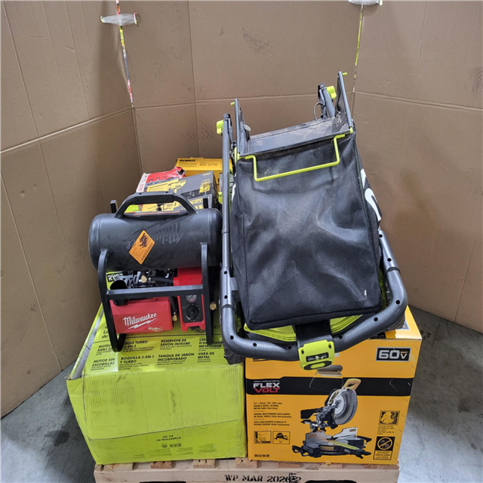 CALIFORNIA AS-IS TOOL PALLET
