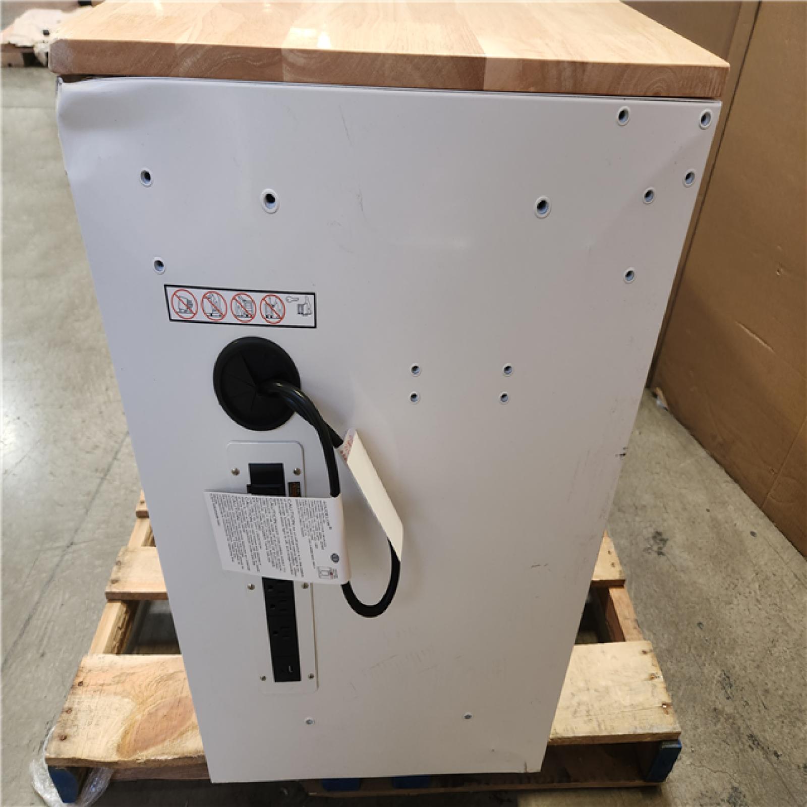 Phoenix Husky Modular Tool Storage 52 in. W White Mobile Workbench Cabinet