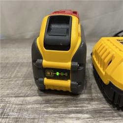 AS-IS DEWALT 20V/60V MAX FLEXVOLT Lithium-Ion 9.0Ah Battery and Charger Starter Kit