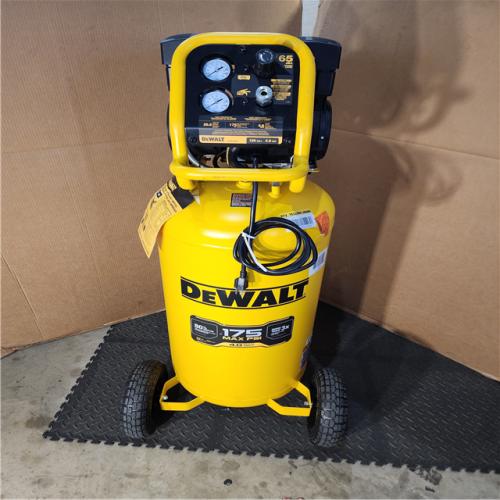HOUSTON LOCATION - AS-IS DEWALT 26 Gal. 175 PSI Ultra Quiet Portable Electric Air Compressor