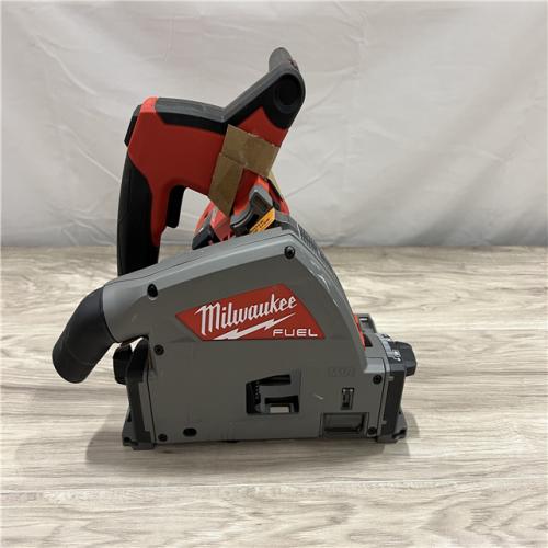 AS-IS Milwaukee FUEL 18V Lithium-Ion Cordless Brushless 6-1/2 in. Plunge Cut Track Saw (Tool-Only)