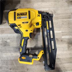 HOUSTON LOCATION - AS-IS Dewalt 20-Volt MAX XR Lithium-Ion 16-Gauge Cordless Finish Nailer Kit
