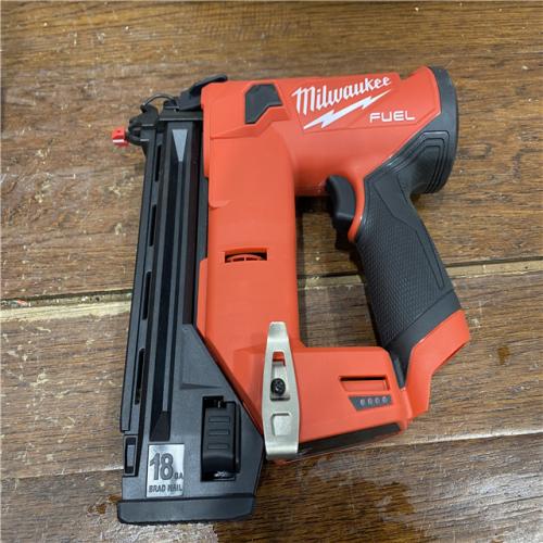 AS-IS M12 FUEL 12-Volt Lithium-Ion Brushless Cordless 18-Guage Compact Brad Nailer (Tool Only)