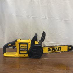 AS-IS DEWALT  FLEXVOLT 60V MAX 16in. Brushless Cordless Battery Powered Chainsaw Kit with (1) FLEXVOLT 2 Ah Battery & Charger