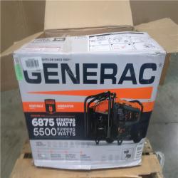 CALIFORNIA AS-IS GENERAC PORTABLE POWER GENERATOR