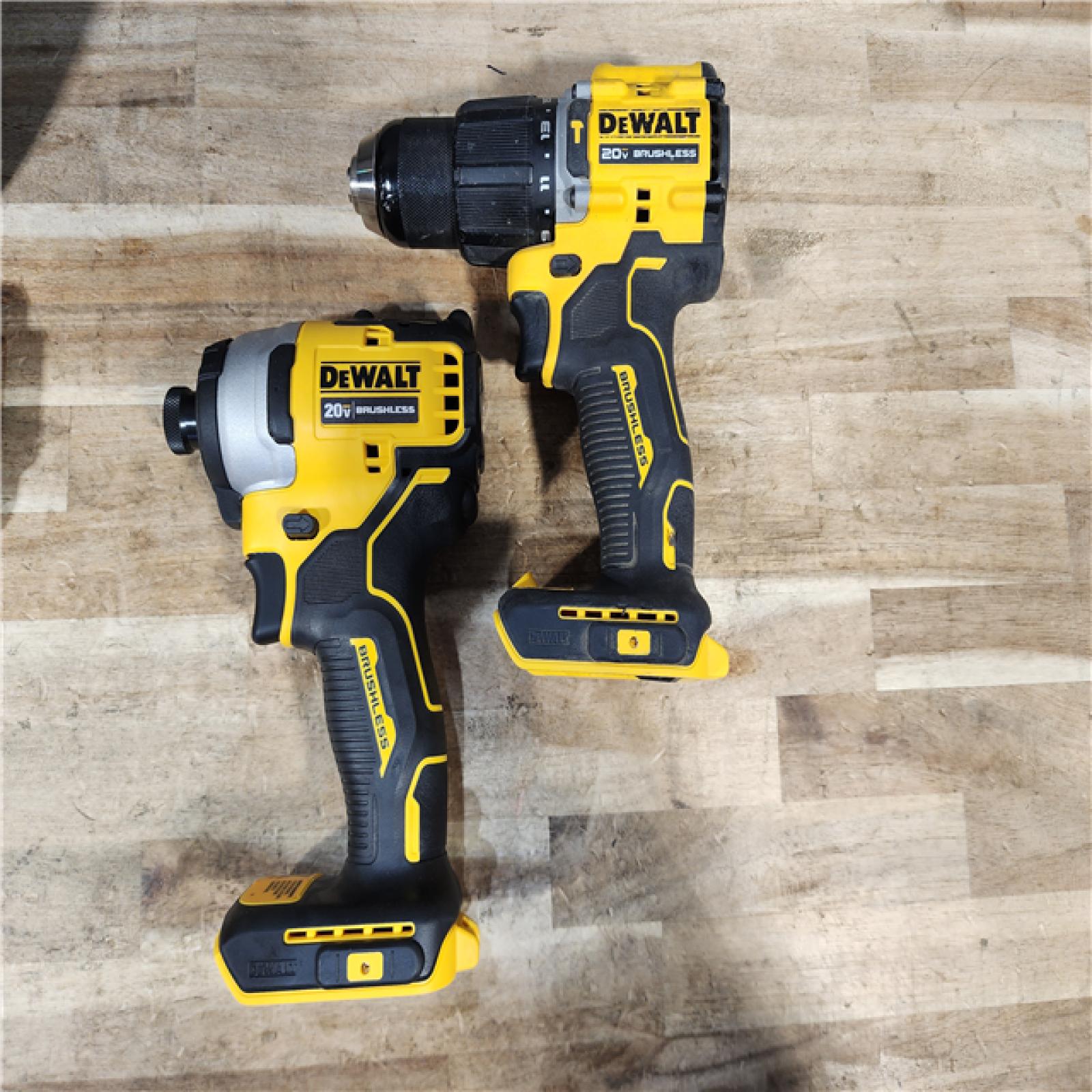 HOUSTON LOCATION - AS-IS DEWALT 2 TOOL COMBO KIT W/ (2) BATTERY & CHARGER