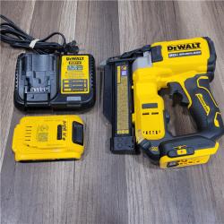 AS-IS DEWALT ATOMIC 20V MAX Lithium Ion Cordless 23 Gauge Pin Nailer Kit with 3.0Ah Battery and Charger