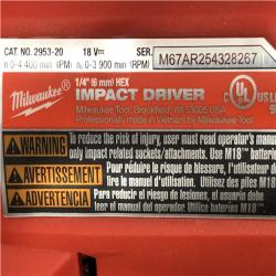 AS-IS Milwaukee FUEL 18V Lithium-Ion Brushless Cordless Hammer Drill and Impact Driver Combo Kit
