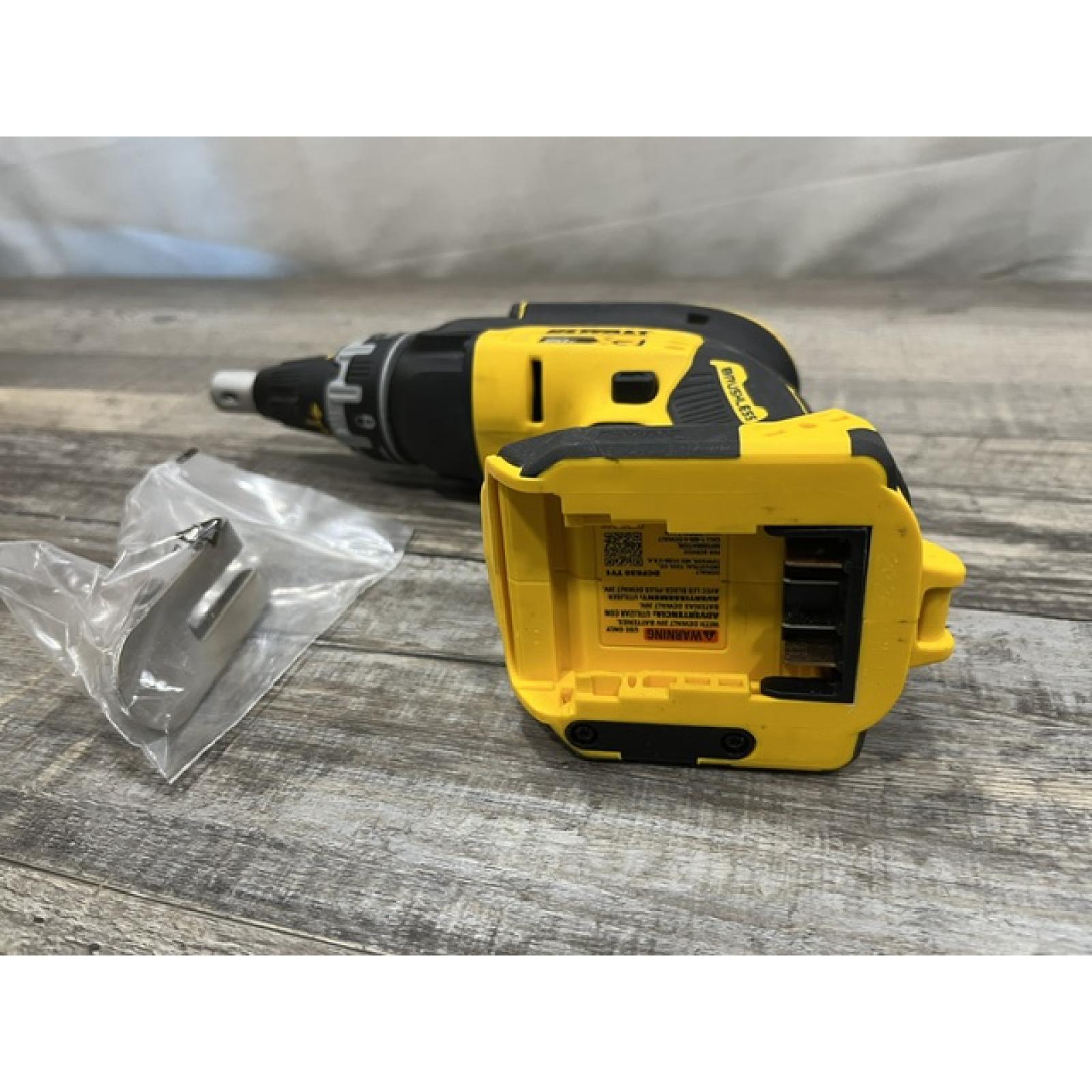 AS-IS DEWALT XR 20V MAX Lithium-Ion Cordless Brushless Screw Gun (Tool Only)