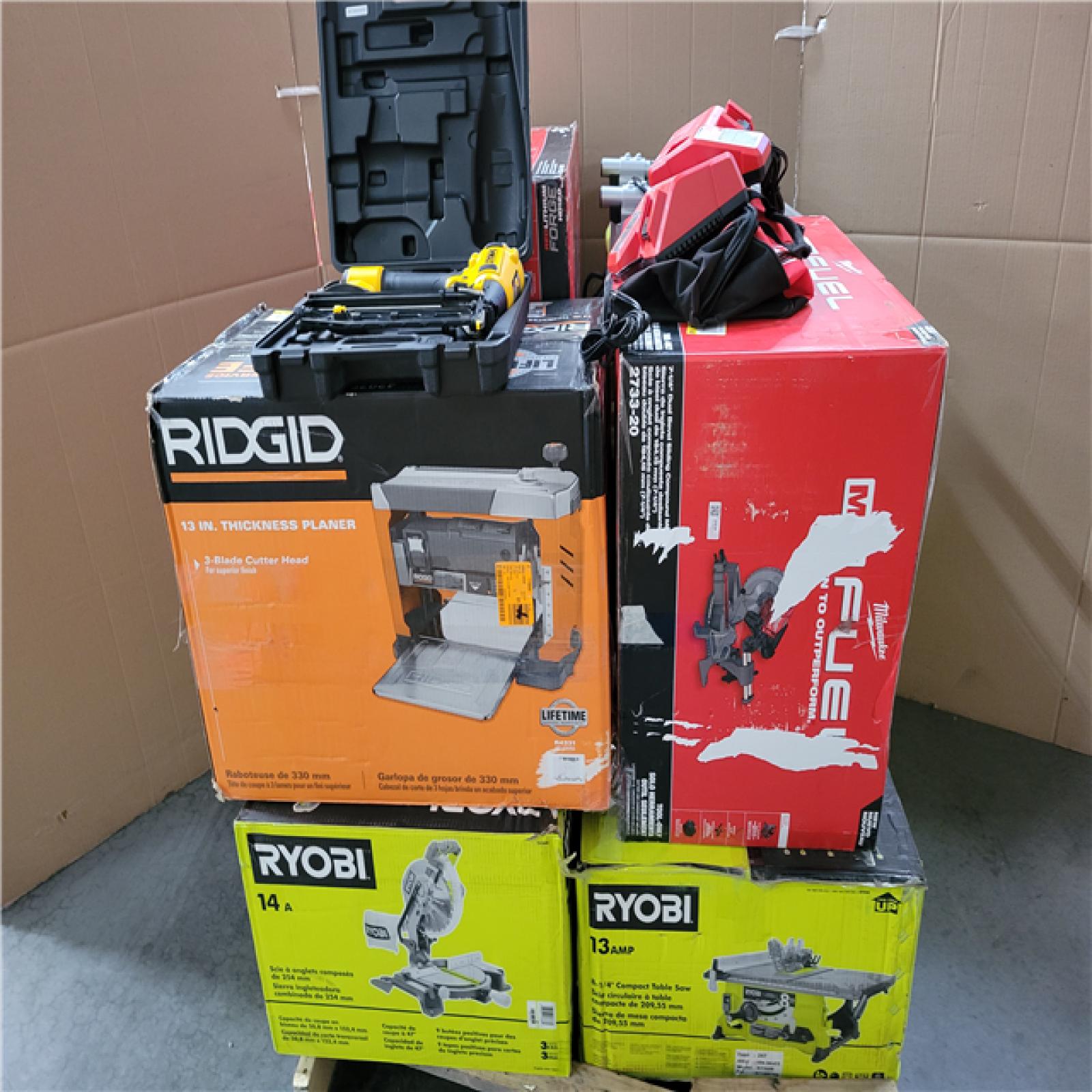 CALIFORNIA AS-IS TOOL PALLET