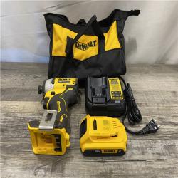 AS-IS DEWALT Atomic 20V Max Lithium-Ion Brushless Cordless Compact 1/4 in. Impact Driver Kit