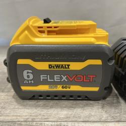 AS-IS DEWALT FLEXVOLT 20V/60V MAX Lithium-Ion 6.0Ah Battery Pack Kit