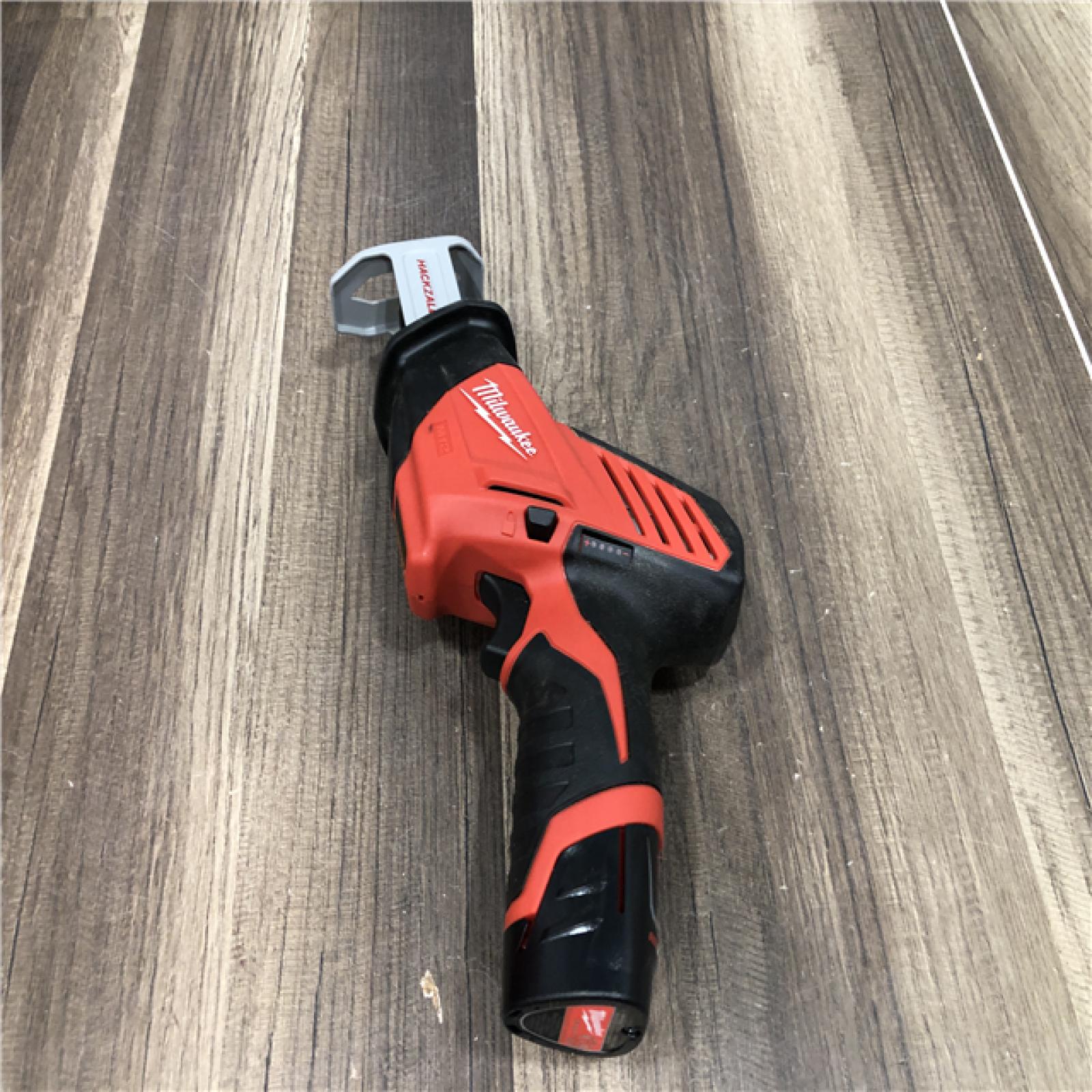 AS-IS Milwaukee 12V Lithium-Ion HACKZALL Cordless Reciprocating Saw Kit