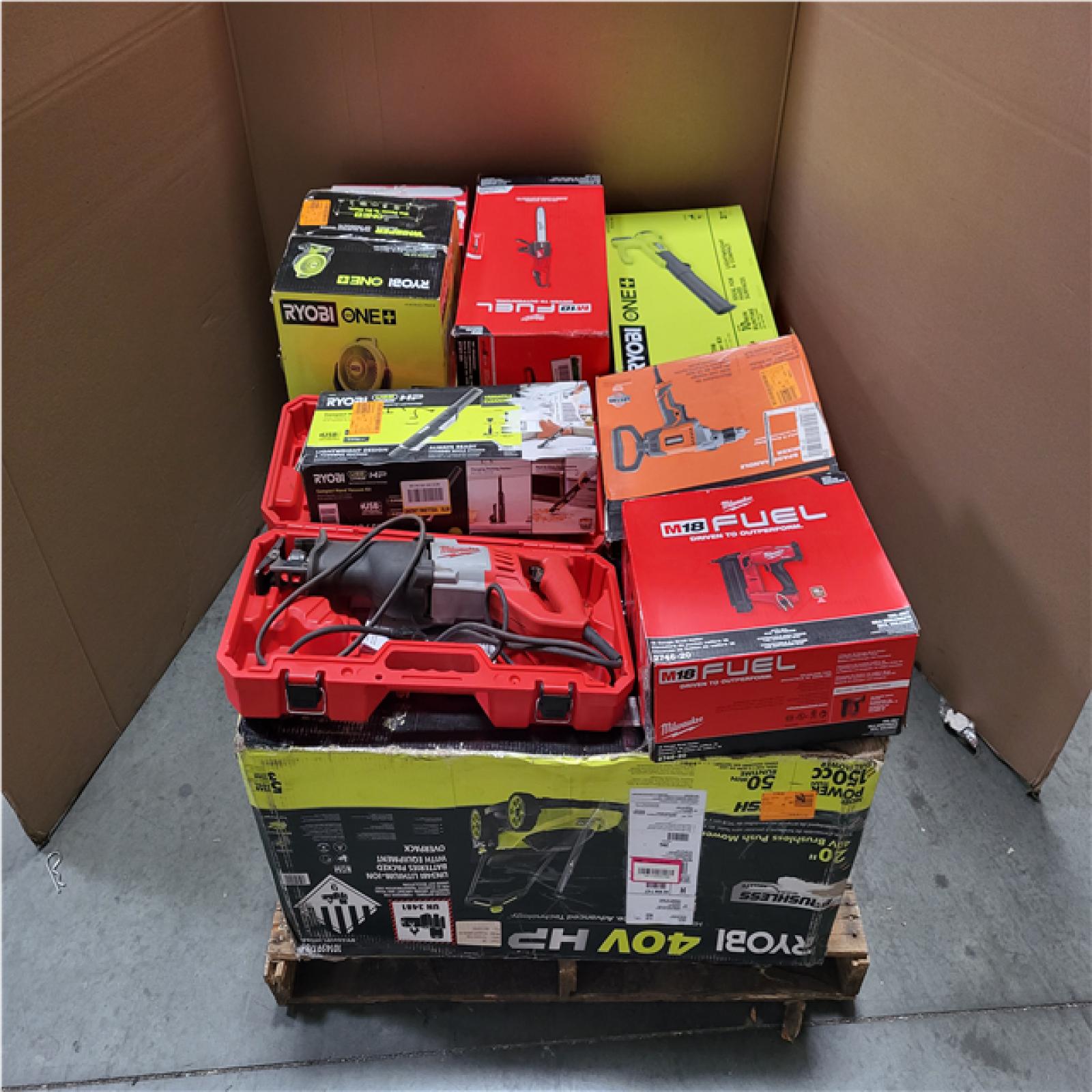 CALIFORNIA AS-IS TOOL PALLET