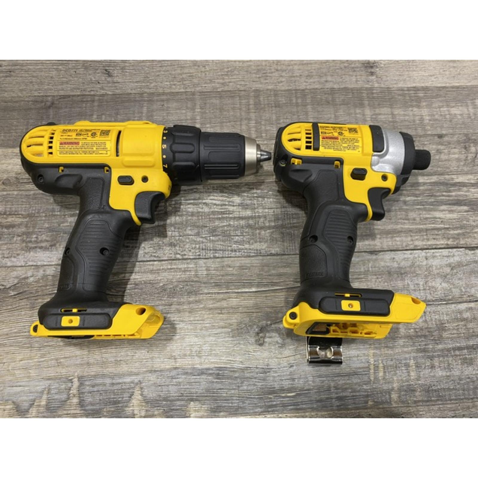 AS-IS DEWALT 20V MAX Cordless Drill/Impact 2 Tool Combo Kit