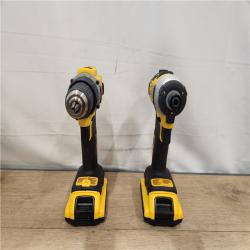 AS-IS- DEWALT ATOMIC 20-Volt MAX Lithium-Ion Cordless Combo (2-Tool) Kit