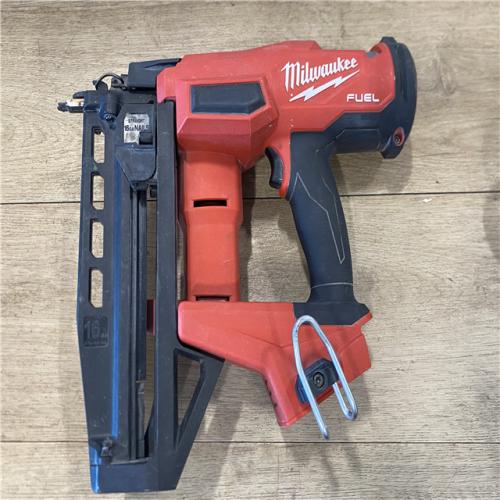 AS-IS Milwaukee FUEL 18-Volt Lithium-Ion Brushless Cordless Gen ll 16-Gauge Straight Finish Nailer (Tool Only)