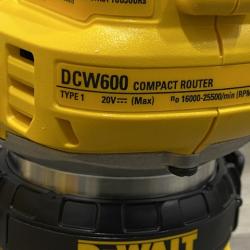 AS-IS DEWALT 20V MAX XR Cordless Brushless Fixed Base Compact Router (Tool Only)