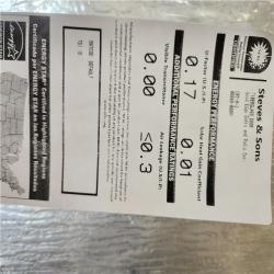 Phoenix Steves & Sons Legacy 64 in. x 80 in. 1/4-Toplite Rain Glass RHIS Dark Denim Finish Fiberglass Prehung Front Door with Dbl 12 in.SL