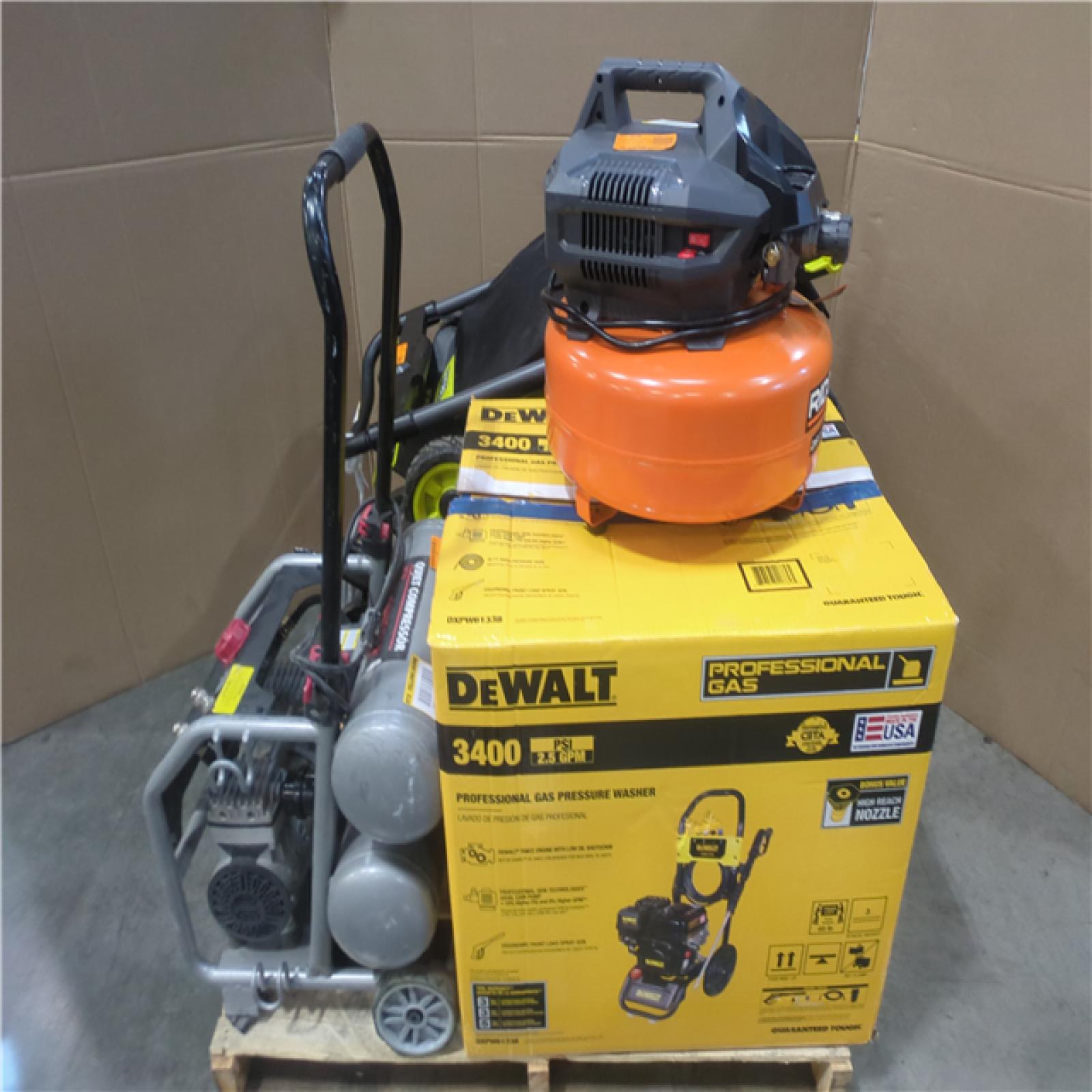 CALIFORNIA AS-IS OUTDOOR POWER EQUIPMENT
