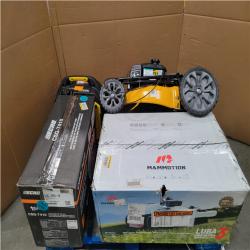 CALIFORNIA AS-IS OUTDOOR POWER EQUIPMENT