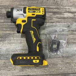 AS-IS DEWALT 20-Volt Maximum XR Cordless Brushless 1/4 in. 3-Speed Impact Driver (Tool-Only)