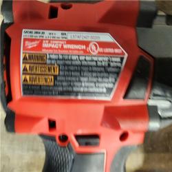 HOUSTON LOCATION - AS-IS MILWAUKEE 3 TOOL COMBO KIT W/ (2) BATTERY & CHARGER